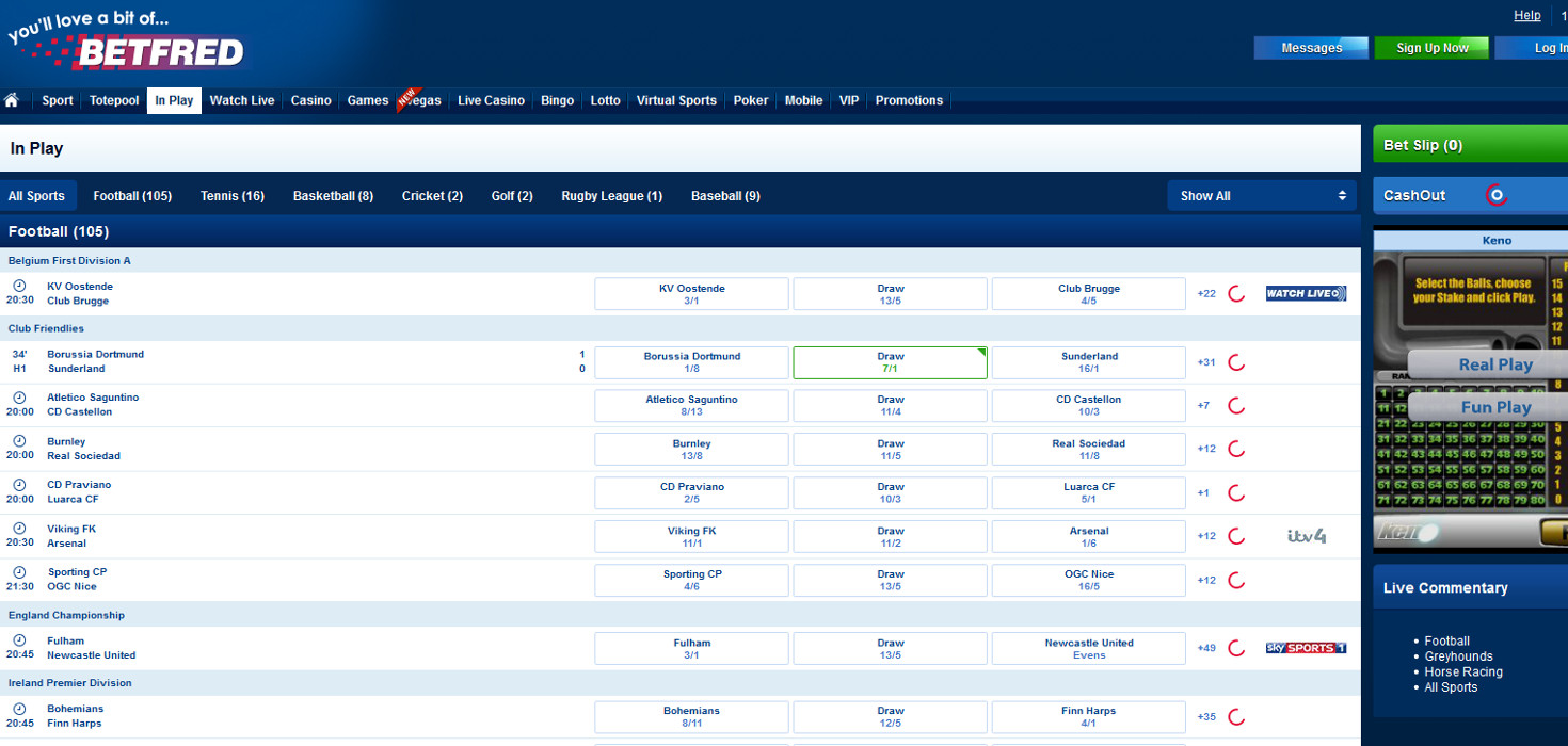 Betfred Account