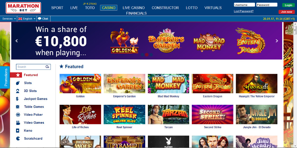 Marathonbet Casino