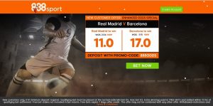 Claim 10/1 Real Madrid or 16/1 Barcelona When You Join 888Sport