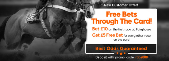 Bet £10.00 Get 6x £5.00 Free Bets for Fairyhouse at 888Sport This Sunday