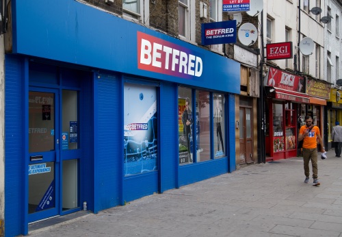 Betfred One of the betting houses in London
